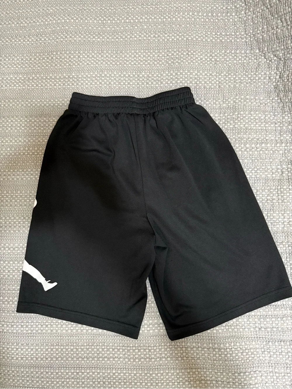 Nike Black Shorts with White Jumpman Logo Size Large 12-13